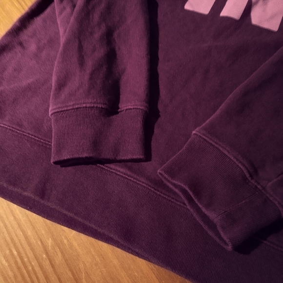 Victoria's Secret PINK burgundy sweatshirt - Picture 5 of 6
